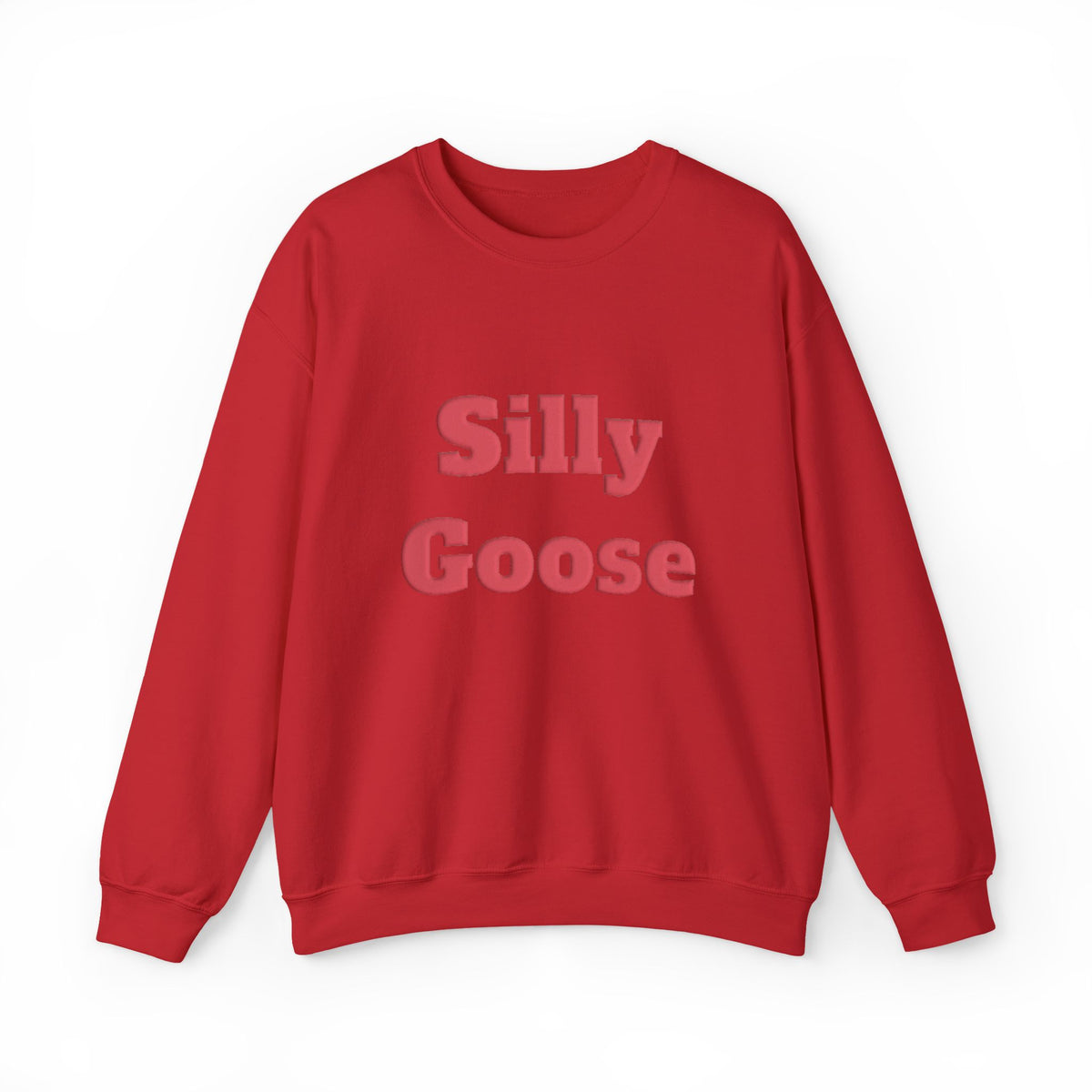 Silly Goose Sweatshirt, Puff Paint, Farm, Chicken Lover Gift, Country Girl Sweatshirt, Farmhouse Pullover, Grandma, Cottage