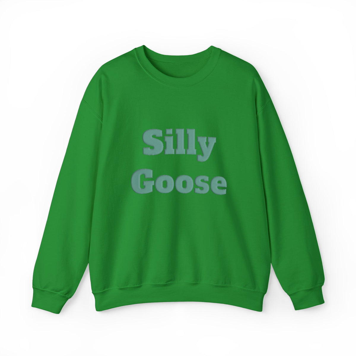 Silly Goose Sweatshirt, Puff Paint, Farm, Chicken Lover Gift, Country Girl Sweatshirt, Farmhouse Pullover, Grandma, Cottage