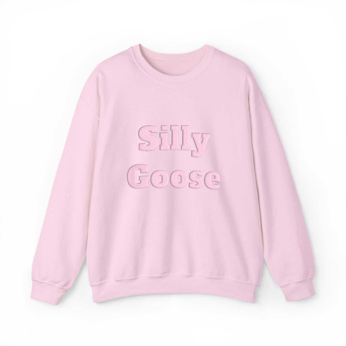 Silly Goose Sweatshirt, Puff Paint, Farm, Chicken Lover Gift, Country Girl Sweatshirt, Farmhouse Pullover, Grandma, Cottage